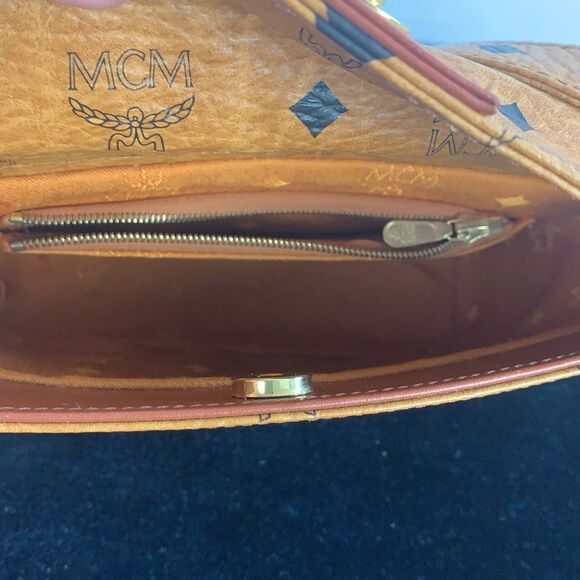 MCM VTG small satchel RARE bag - Picture 10 of 11